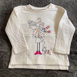 GAP double layer long sleeve shirt